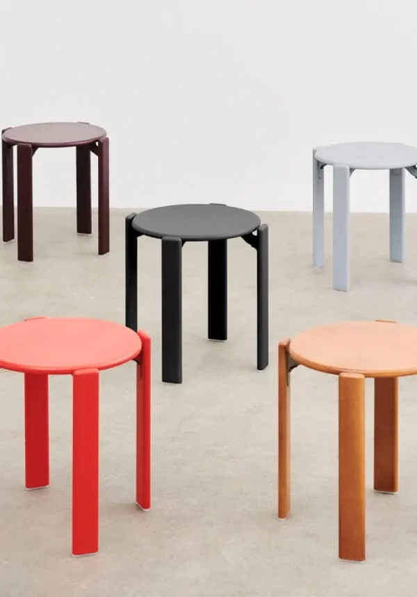 HAY Sitzgelegenheiten-Rey Hocker, golden