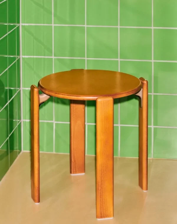 HAY Sitzgelegenheiten-Rey Hocker, golden