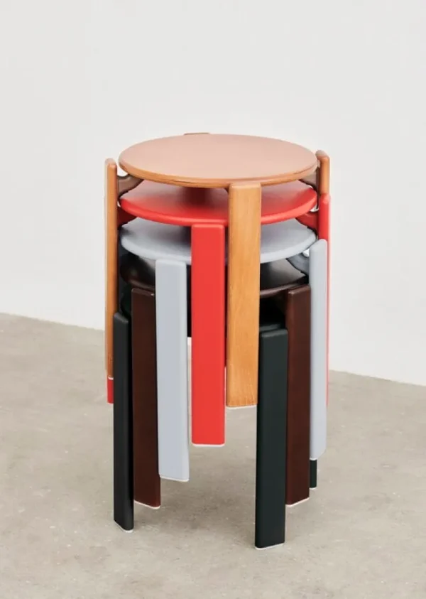 HAY Sitzgelegenheiten-Rey Hocker, golden