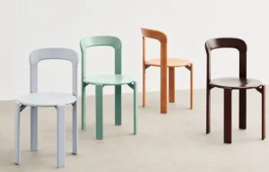 HAY Sitzgelegenheiten-Rey Stuhl, Schieferblau