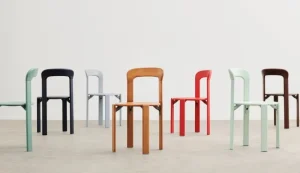 HAY Sitzgelegenheiten-Rey Stuhl, Schieferblau
