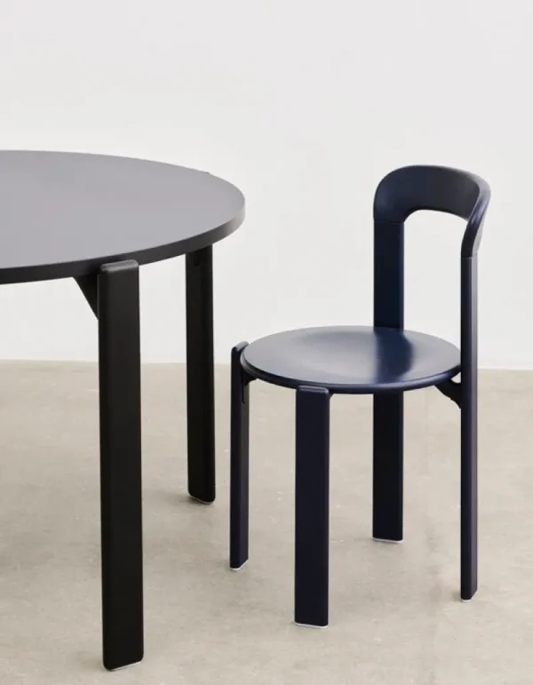 HAY Tische-Rey Tisch, 128 cm, Tiefblau - Vulcano