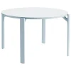 HAY Tische-Rey Tisch, 128 cm, Schieferblau - Möwengrau