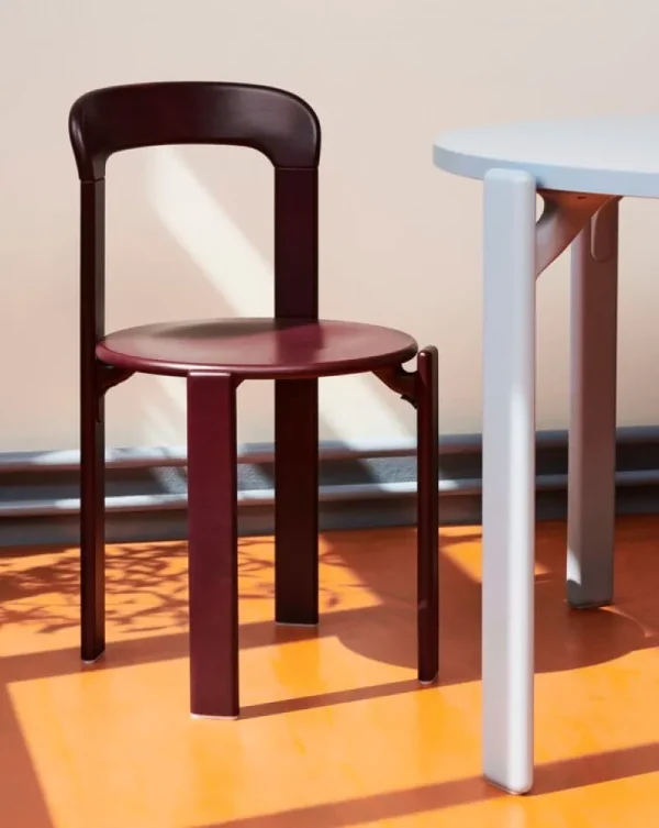 HAY Tische-Rey Tisch, 128 cm, Schieferblau - Möwengrau