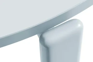 HAY Tische-Rey Tisch, 128 cm, Schieferblau - Möwengrau