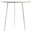 HAY Tische-Runder Tisch Loop Stand 90 cm, hoch, weiß