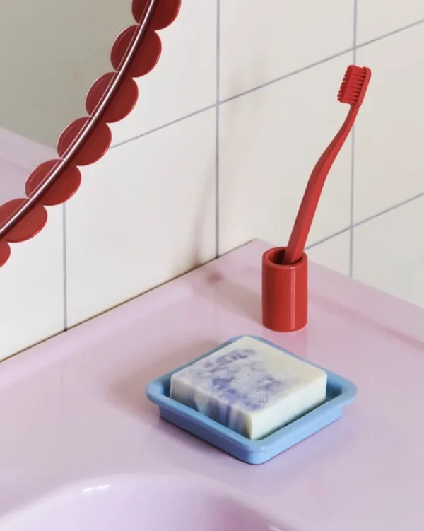 HAY Badezimmeraccessoires^Seifenschale, hellblau