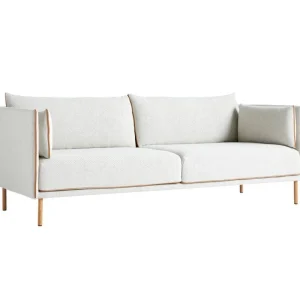 HAY Sofas Und Liegen-Silhouette Sofa 3-Sitzer, Coda 100/Sense cognacfarben – Eiche ge