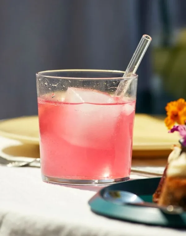 HAY Besteck^Sip Cocktail Strohhalme, 4 Stück, Glas