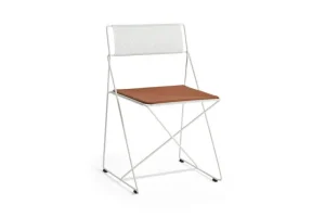 HAY Outdoor-textilien^Sitzkissen für X-Line Stuhl, indoor, Cognac-Leder