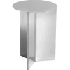 Knoll Tische-HAY Slit Tisch, 35 cm, hoch, Stahl poliert