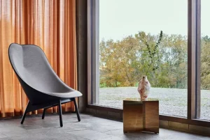 Carl Hansen & Su00f8n Tische-HAY Slit Tisch, 45 cm, Messing