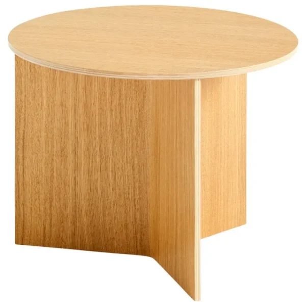 HAY Tische-Slit Wood Tisch, 45 cm, Eiche lackiert