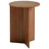 Muuto Tische-HAY Slit Wood Tisch, 35 cm, hoch, Walnuss lackiert