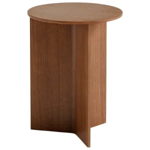 Muuto Tische-HAY Slit Wood Tisch, 35 cm, hoch, Walnuss lackiert
