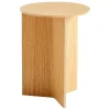 HAY Tische-Slit Wood Tisch, 35 cm, hoch, Eiche lackiert