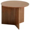 New Works Tische-HAY Slit Wood Tisch, 45 cm, Walnuss lackiert