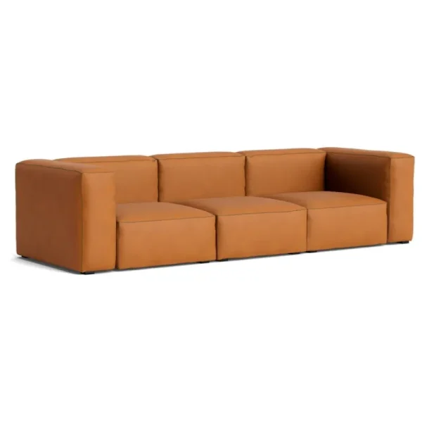 ferm LIVING Sofas Und Liegen-HAY Sofa Mags Soft, 3-Sitzer, Comb.1 hohe Armlehne, Sense 0250