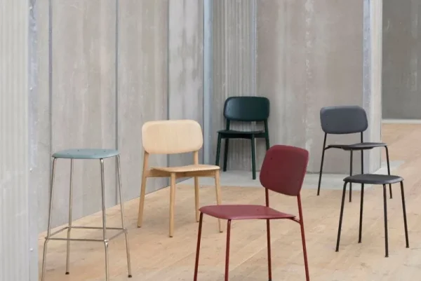 Normann Copenhagen Sitzgelegenheiten-HAY Soft Edge 60 Stuhl, Eiche lackiert