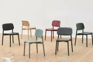Normann Copenhagen Sitzgelegenheiten-HAY Soft Edge 60 Stuhl, Eiche lackiert