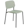 Normann Copenhagen Sitzgelegenheiten-HAY Soft Edge 40 Stuhl, Schwarz – Dusty Green