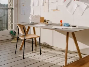 HAY Sitzgelegenheiten-Soft Edge 40 Stuhl, schwarz – Eiche lackiert