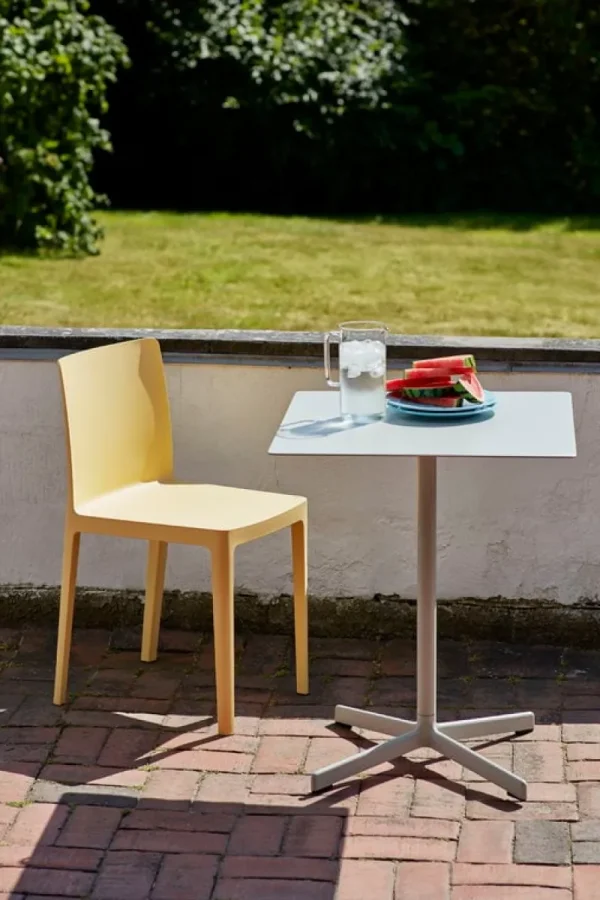 HAY Terrassenmöbel | Sitzgelegenheiten^Stuhl Élémentaire, hellgelb