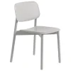 Vitra Sitzgelegenheiten-HAY Stuhl Soft Edge 60, zartgrau