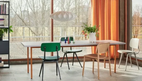 Vitra Sitzgelegenheiten-HAY Stuhl Soft Edge 60, zartgrau