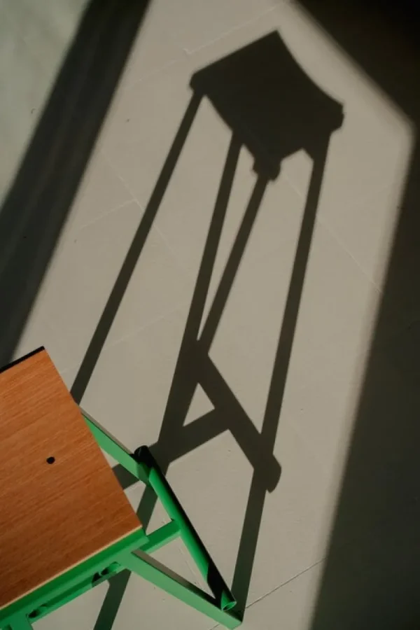 Vitra Sitzgelegenheiten-HAY Taburete 8 Barhocker, hoch, 75 cm, sanfte Jade - Eiche lackiert