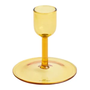 ferm LIVING Kerzen Und Kerzenhalter-HAY Tiny Kerzenständer, gerade, gelb