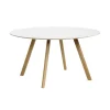 Muuto Tische-HAY Tisch CPH25 2.0, 120 cm, Eiche lackiert - weißes Laminat