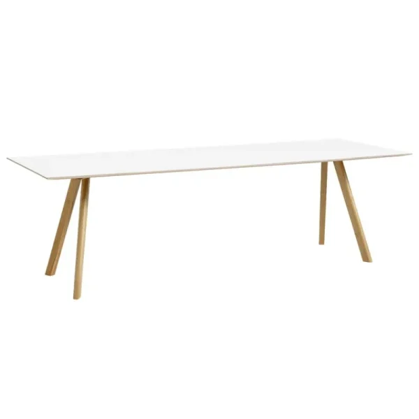 HAY Tische-Tisch CPH30 2.0, 250 x 90 cm, Eiche lackiert - weißes Laminat