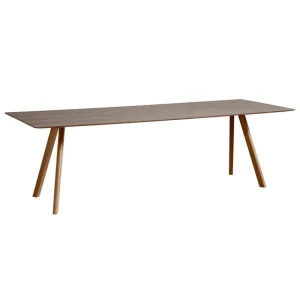 HAY Tische-Tisch CPH30 2.0, 250 x 90 cm, Nussbaum - lack. Nussbaumfurnier