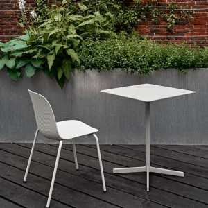HAY Terrassenmöbel | Tische^Tisch Neu quadratisch, hellgrau