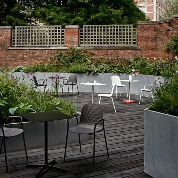 HAY Terrassenmöbel | Tische^Tisch Neu quadratisch, anthrazit