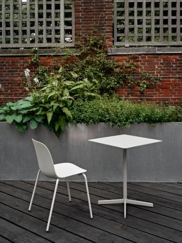 HAY Terrassenmöbel | Tische^Tisch Neu quadratisch, hellgrau