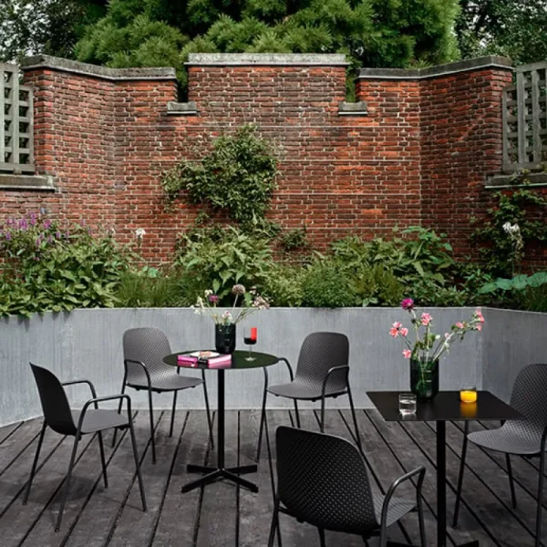 HAY Terrassenmöbel | Tische^Tisch Neu quadratisch, anthrazit