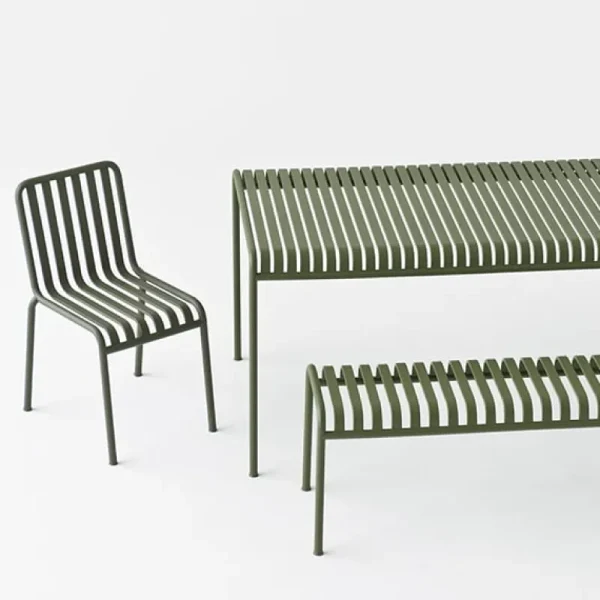 HAY Terrassenmöbel^Tisch Palissade, 170 x 90 cm, anthrazit