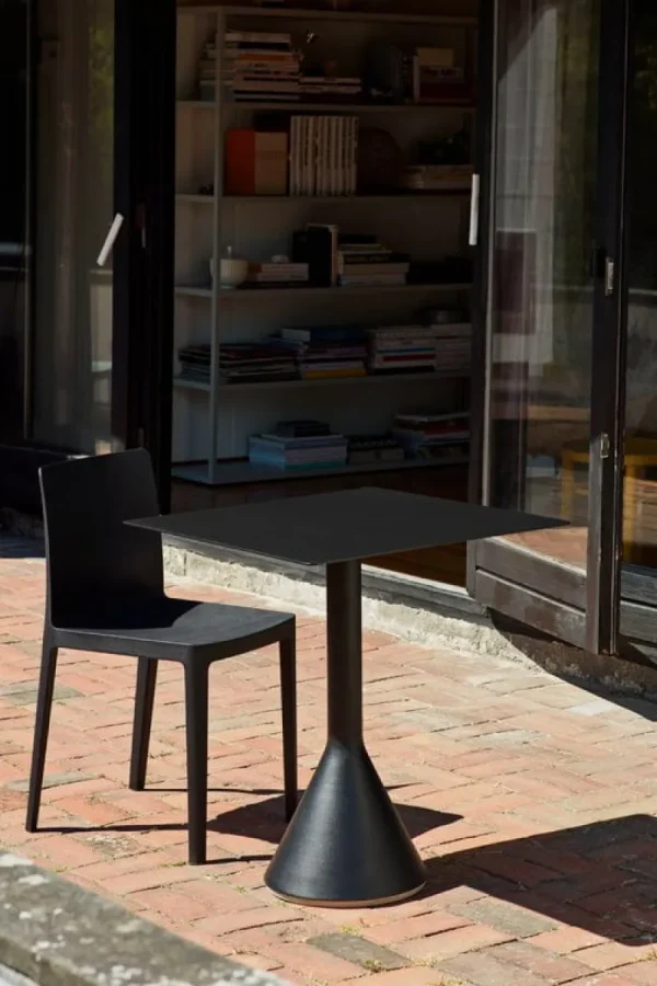 HAY Terrassenmöbel^Tisch Palissade Cone, 65 x 65 cm, anthrazit