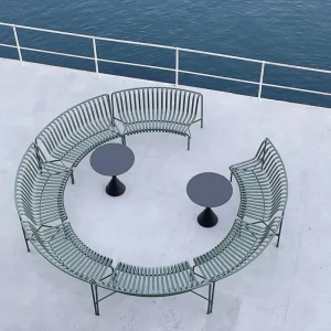 HAY Terrassenmöbel^Tisch Palissade Cone, 70 cm, anthrazit