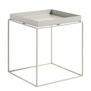 Hem Tische-HAY Tisch Tray mittelgroß quadratisch, warmes Grau