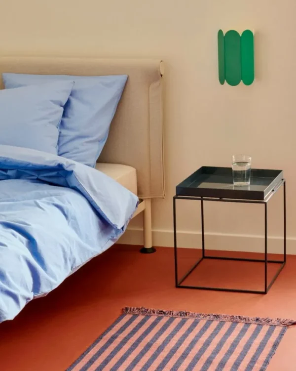 HAY Tische-Tray Tisch, mittelgroß, quadratisch, schwarz