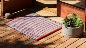 HAY Outdoor-textilien | Badezimmertextilien^Türmatte, Rosa
