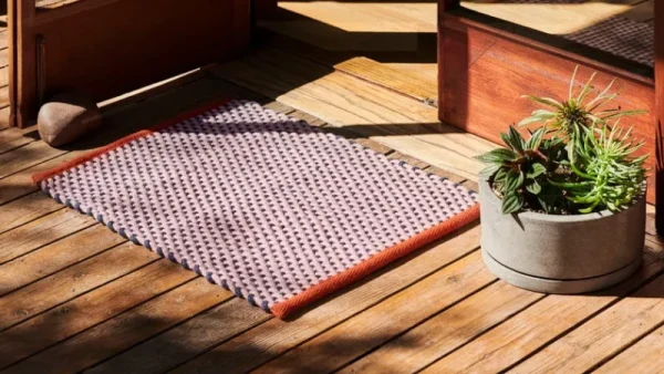 HAY Outdoor-textilien | Badezimmertextilien^Türmatte, Rosa