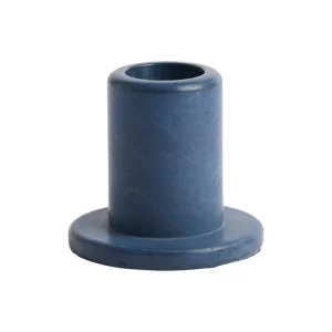 HAY Kerzen Und Kerzenhalter-Tube Kerzenhalter, S, Beton, Midnight Blue