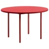 HAY Tische-Two-Colour Tisch, 120 cm, Kastanienrot - Rot