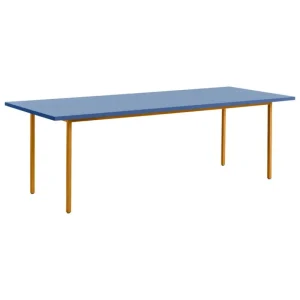 HAY Tische-Two-Colour Tisch, 240 × 90 cm, Ocker - Blau