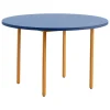 HAY Tische-Two-Colour Tisch, 120 cm, Ocker - Blau