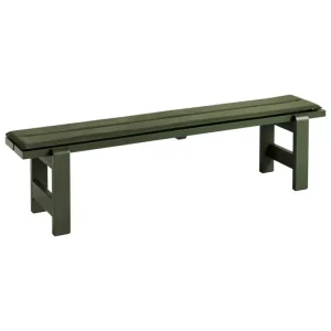 HAY Outdoor-textilien^Weekday Sitzkissen für Bank, 190 x 32 cm, Olivgrün